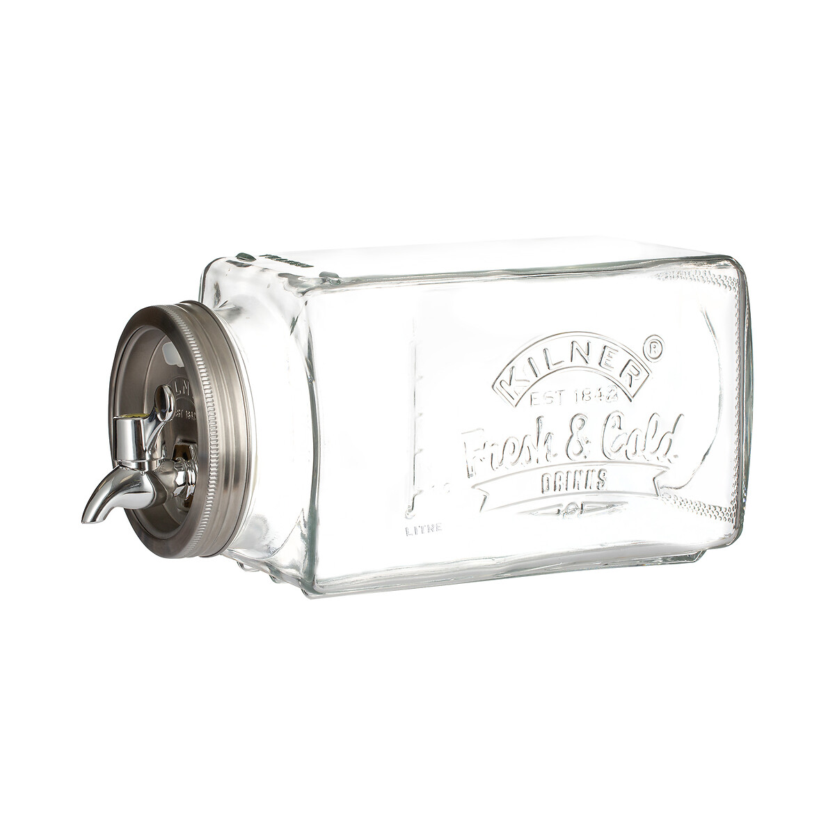 3L Fridge Drinks Dispenser glass, KILNER