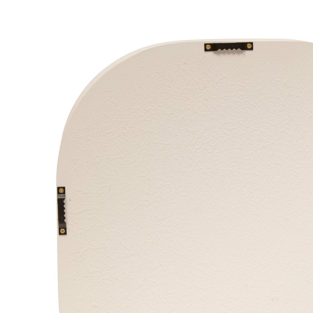 Étagère murale forme organique en bois EVY blanc, ATMOSPHERA