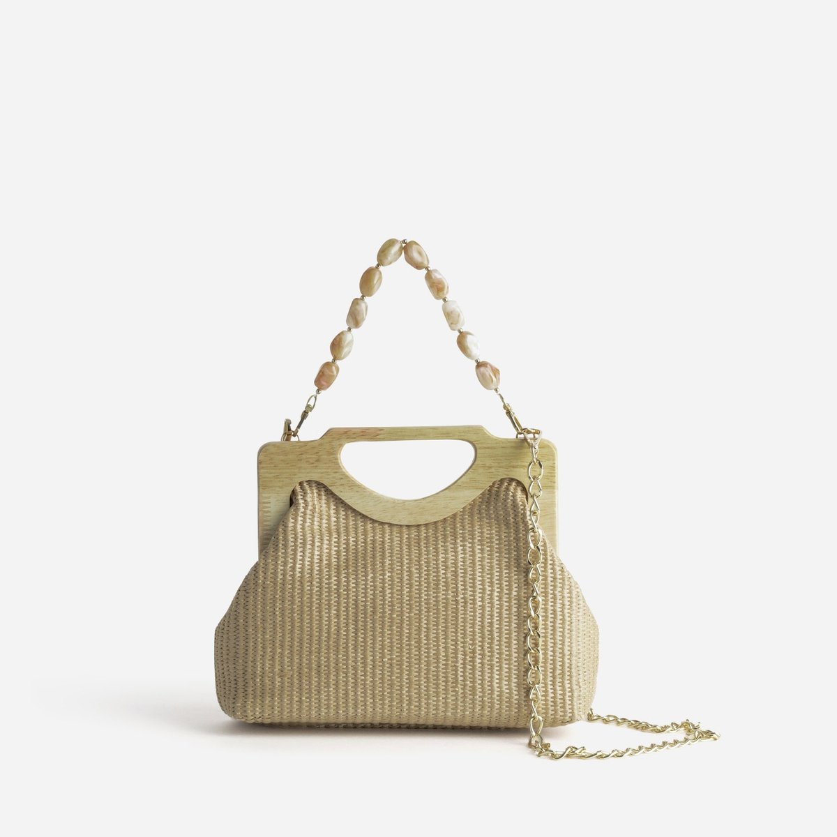 Sac À Main SIKOWA. beige, ERAM