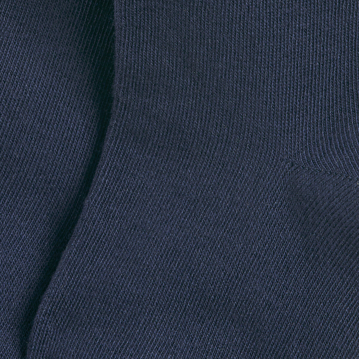 Plain Cotton Jersey Tights navy blue, PETIT BATEAU