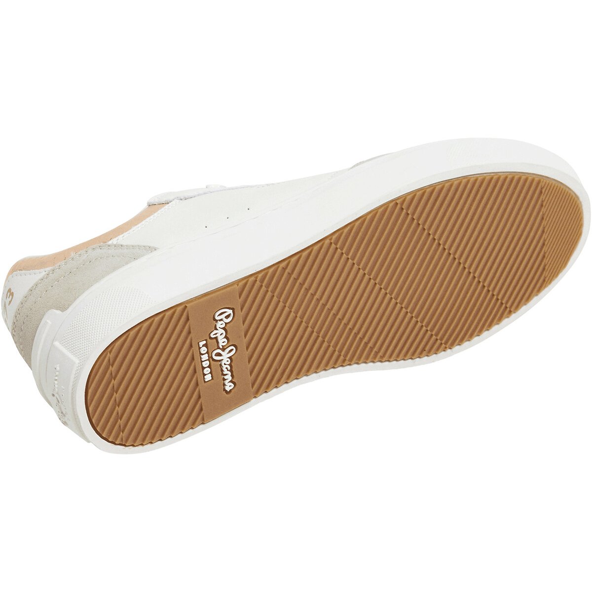 Camden Collar Low Top Trainers white, PEPE JEANS
