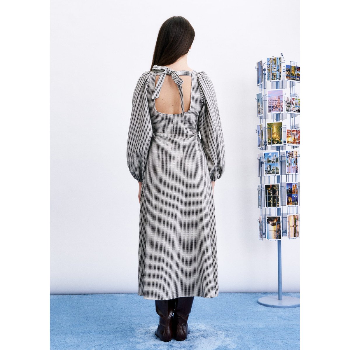 Robe Pavey longue PAVEY beige crème, FRNCH