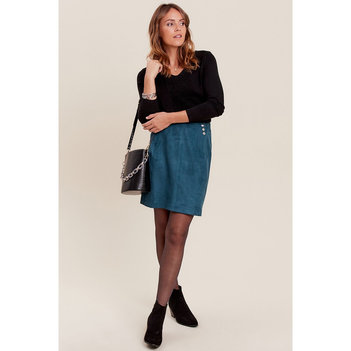 Pull manches longues noir, BREAL