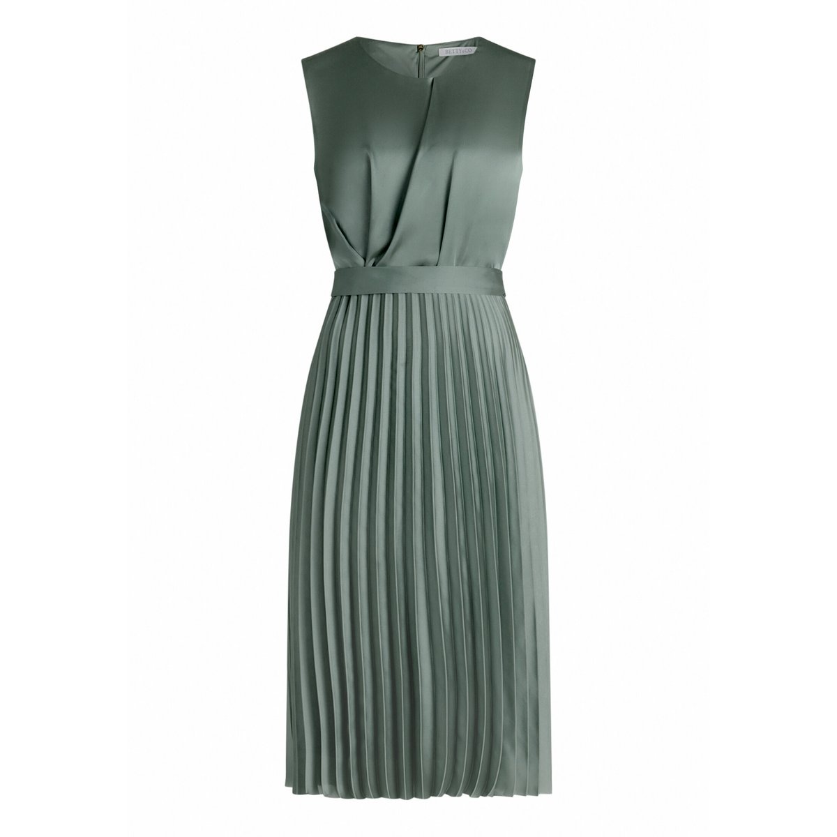 Robe longueur midi à plis lily pad, BETTY & CO