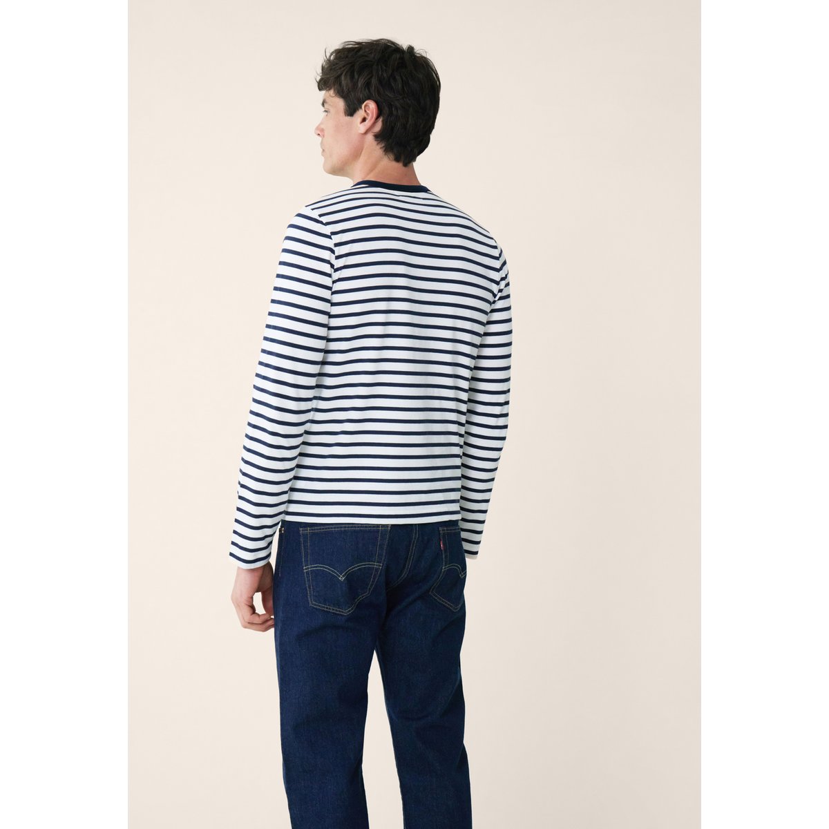 Marinière rayée bleue Mariniere bleu rayé, LE SLIP FRANCAIS