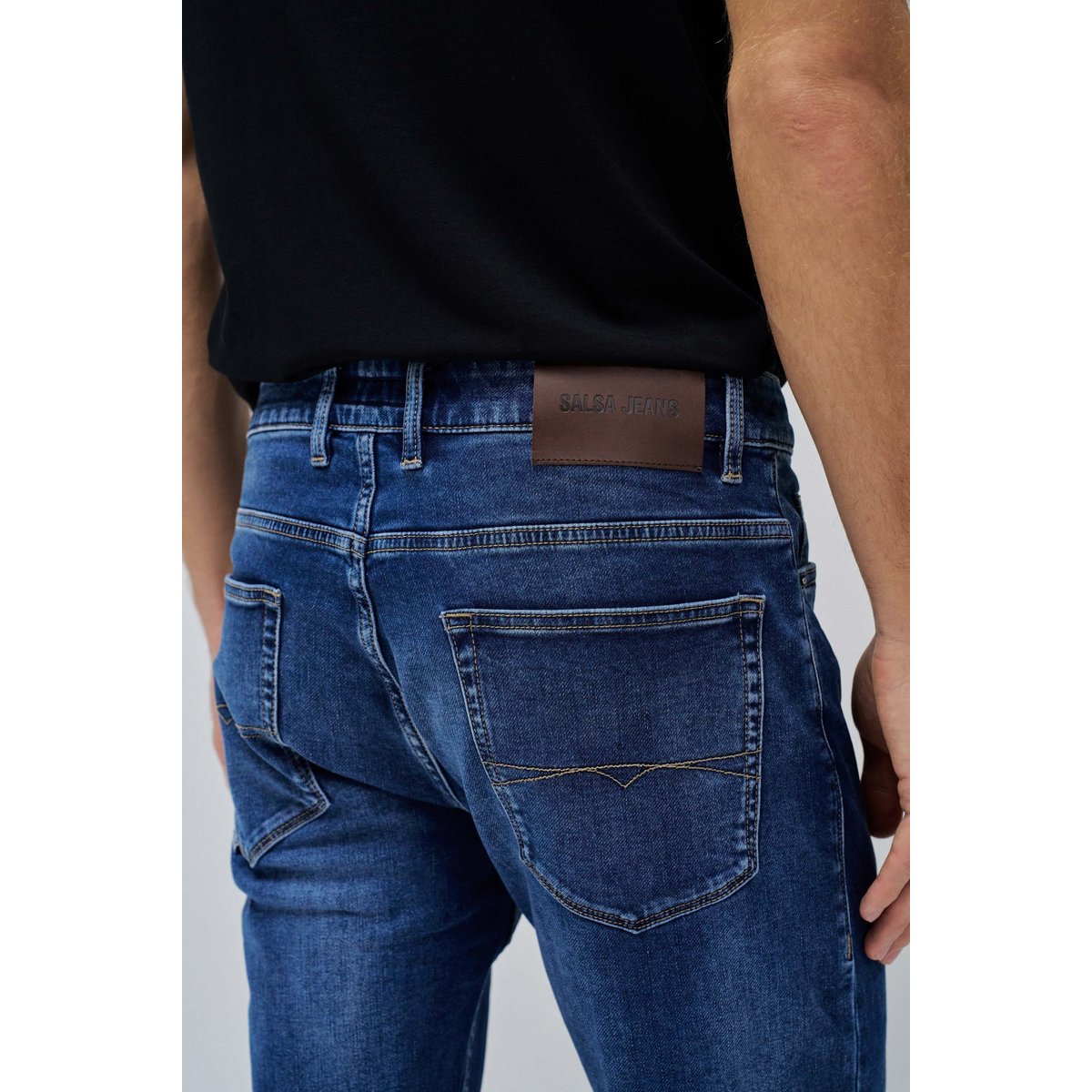 JEANS REGULAR S-ACTIV bleu denim, SALSA JEANS