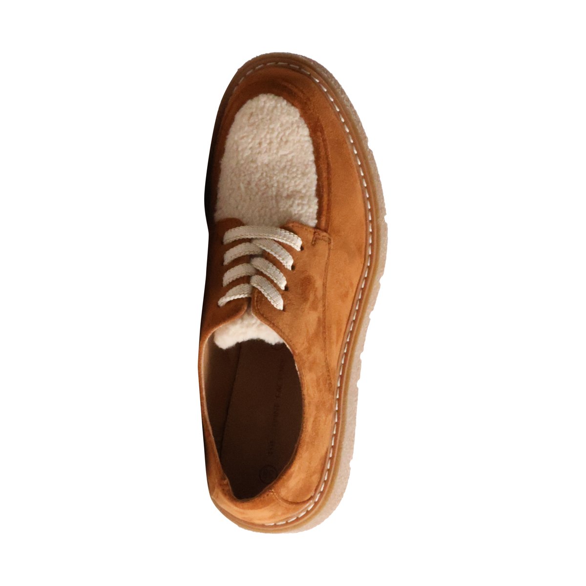 Derbies à Lacets camel, THE DIVINE FACTORY