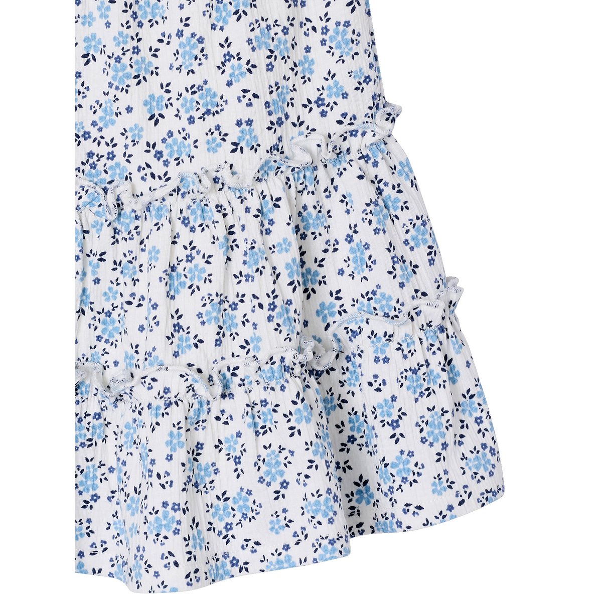 Jupe short en jersey écru, VERTBAUDET