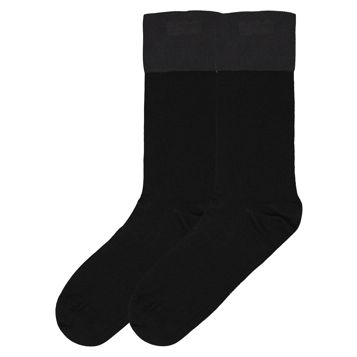 Lot de 2 paires de chaussettes hautes noir, DIM