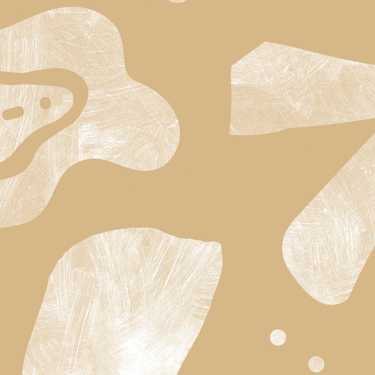 Papier peint panoramique JUNE ocre, LE PAPIERS DE NINON