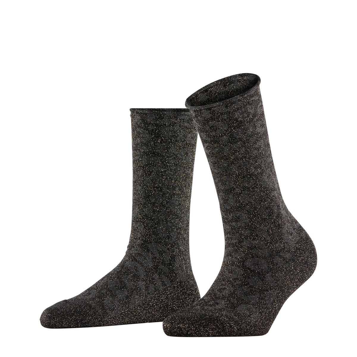 Chaussettes Shiny Special Edition noir basique, FALKE