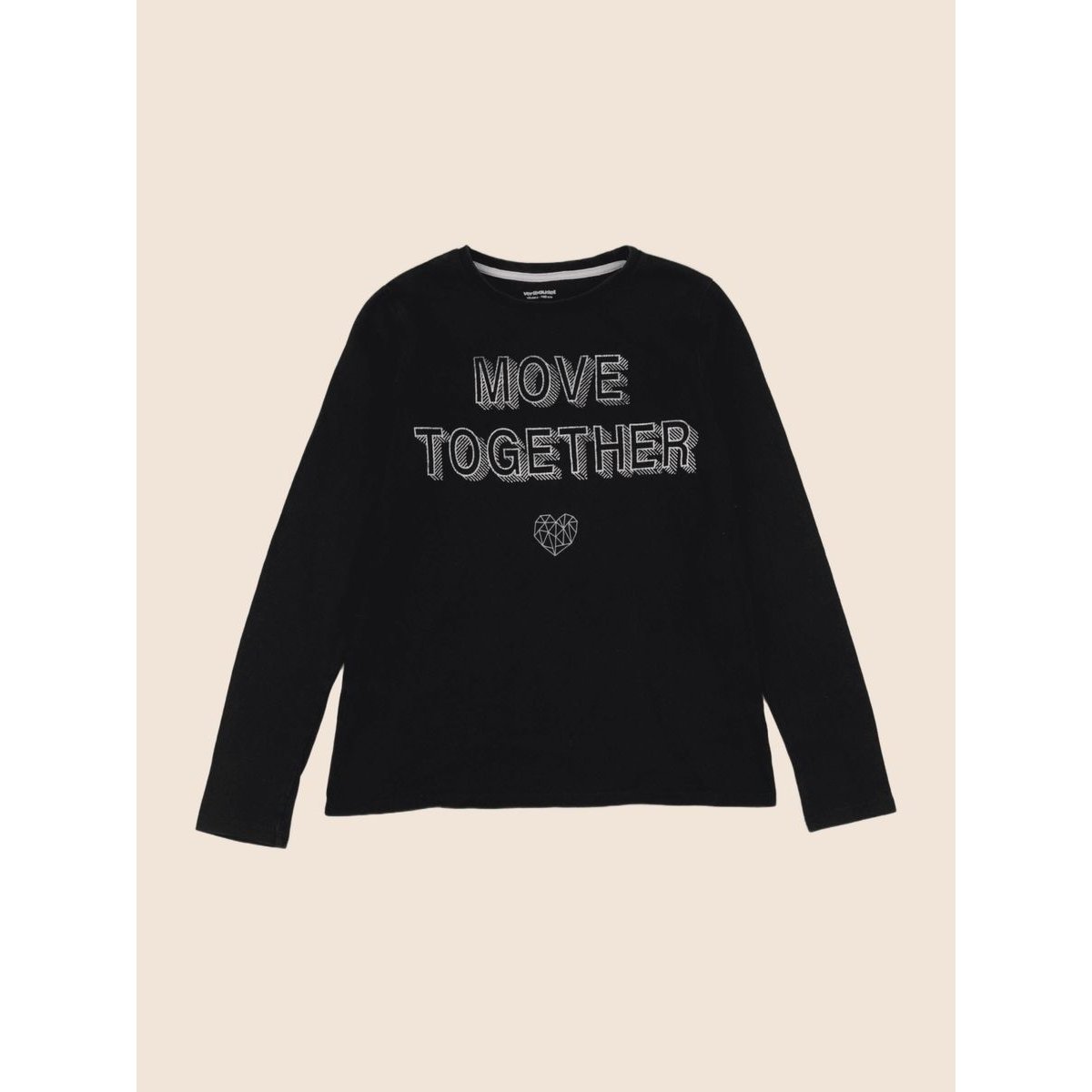 Tee-shirt - Etat satisfaisant noir, VERTBAUDET