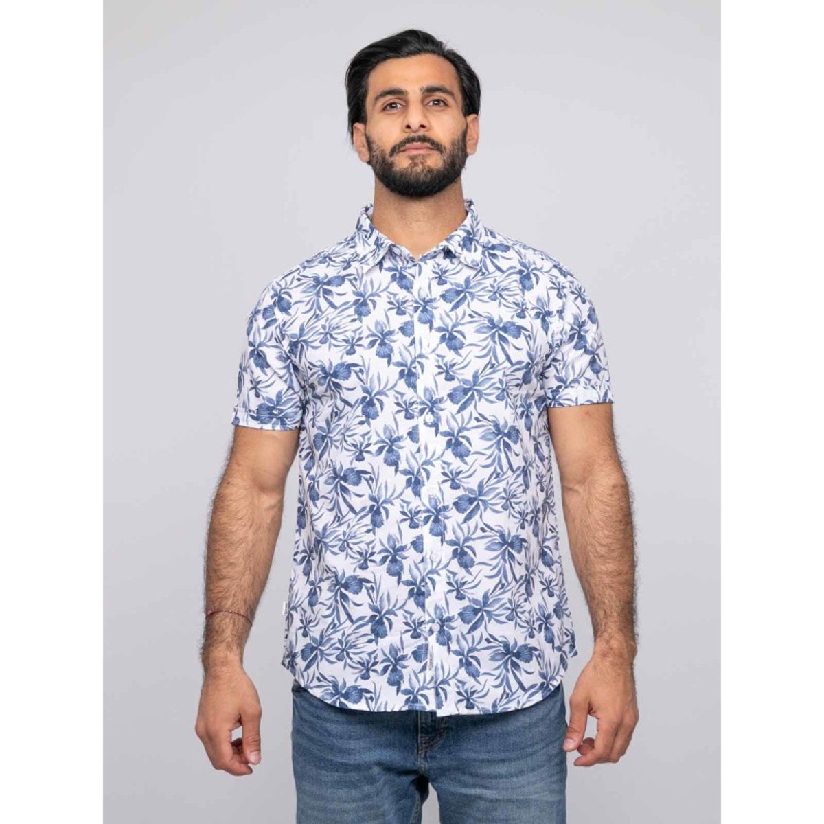 Chemise Manches Courtes Driloubine bleu, RITCHIE