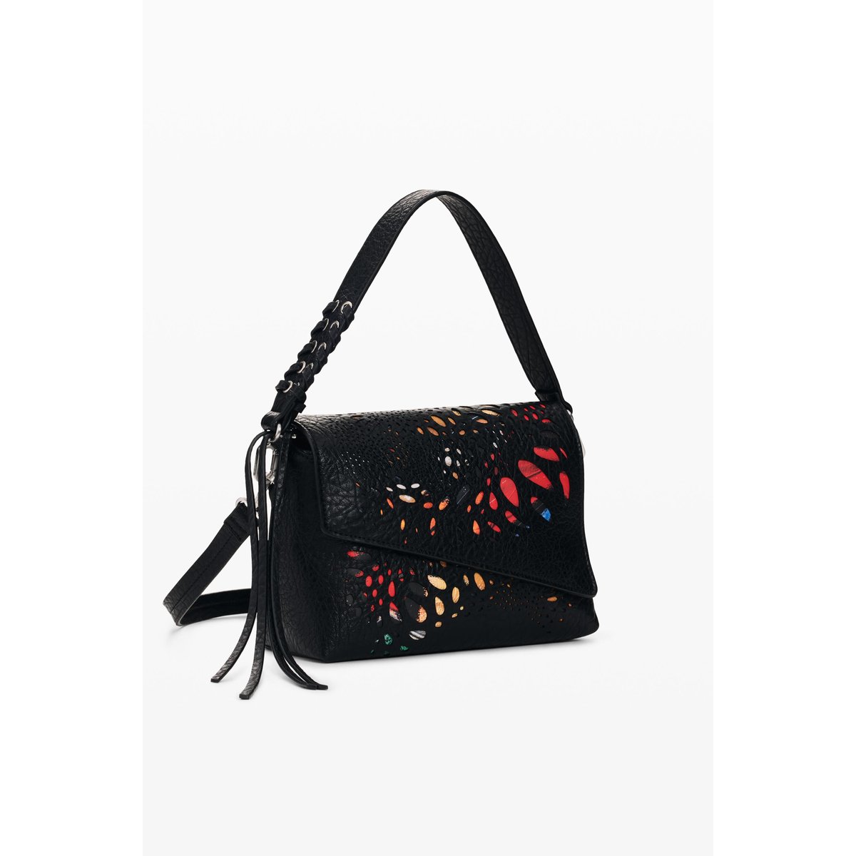 Sac ajouré moyen noir, DESIGUAL