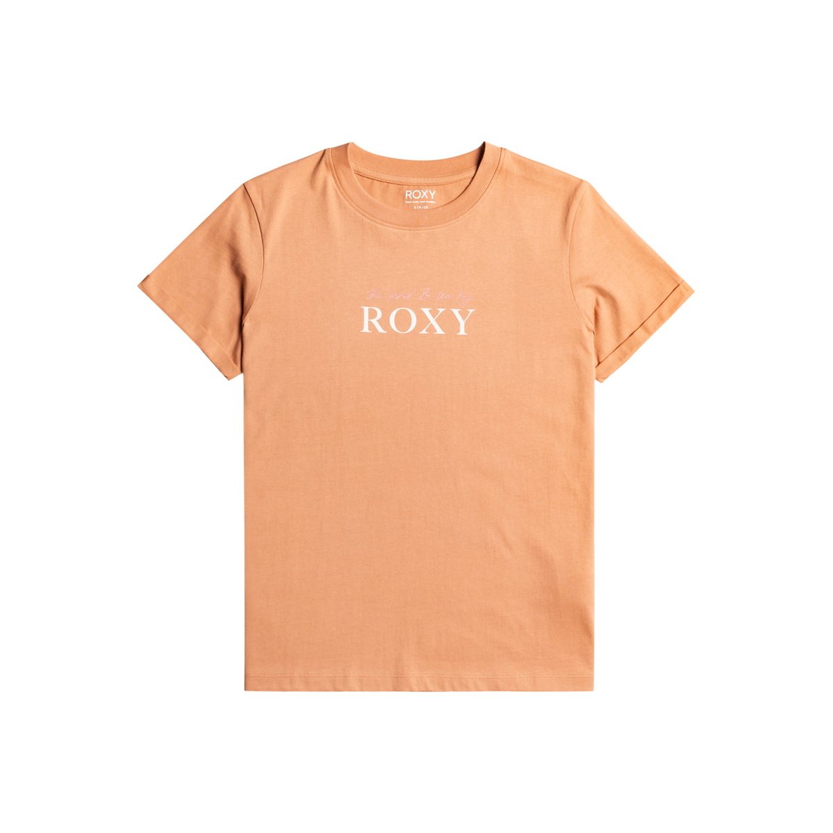T-Shirt, manches courtes, col rond, . marron cork, ROXY