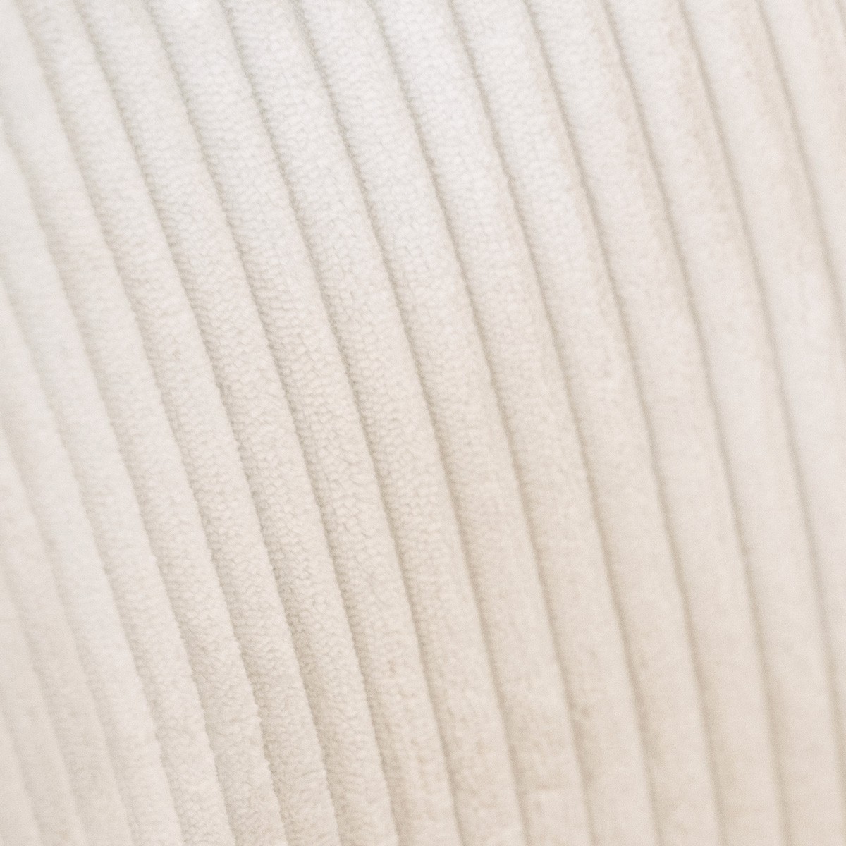Lot de 4 chaises - LORIE velours côtelé beige, HOMIFAB