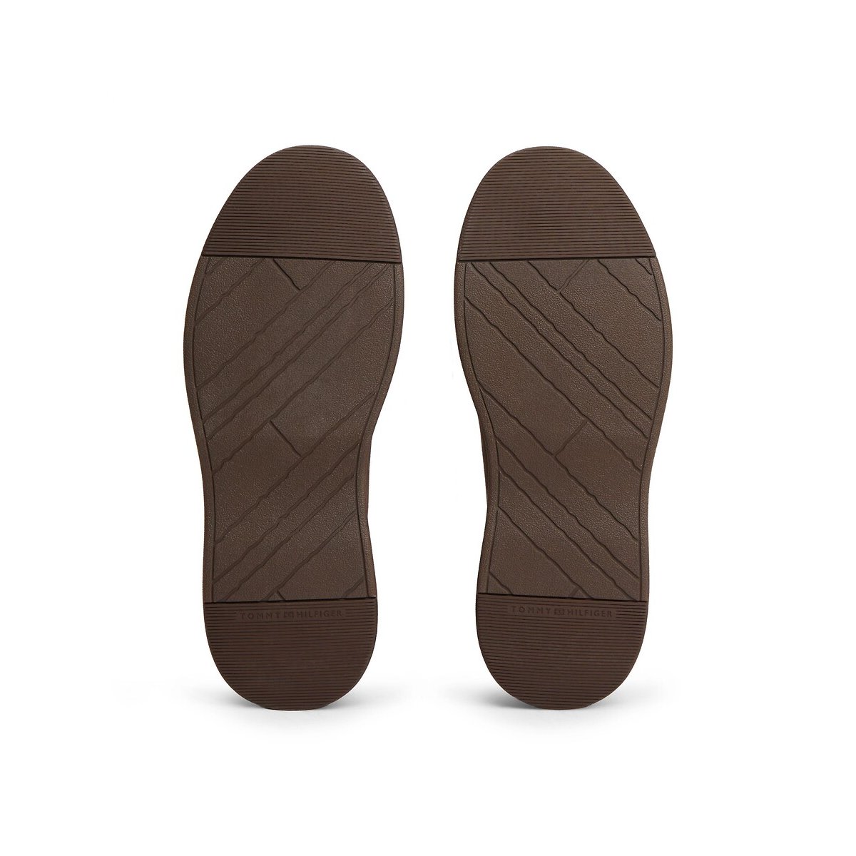 Chaussures chukka en cuir suède marron foncé, TOMMY HILFIGER