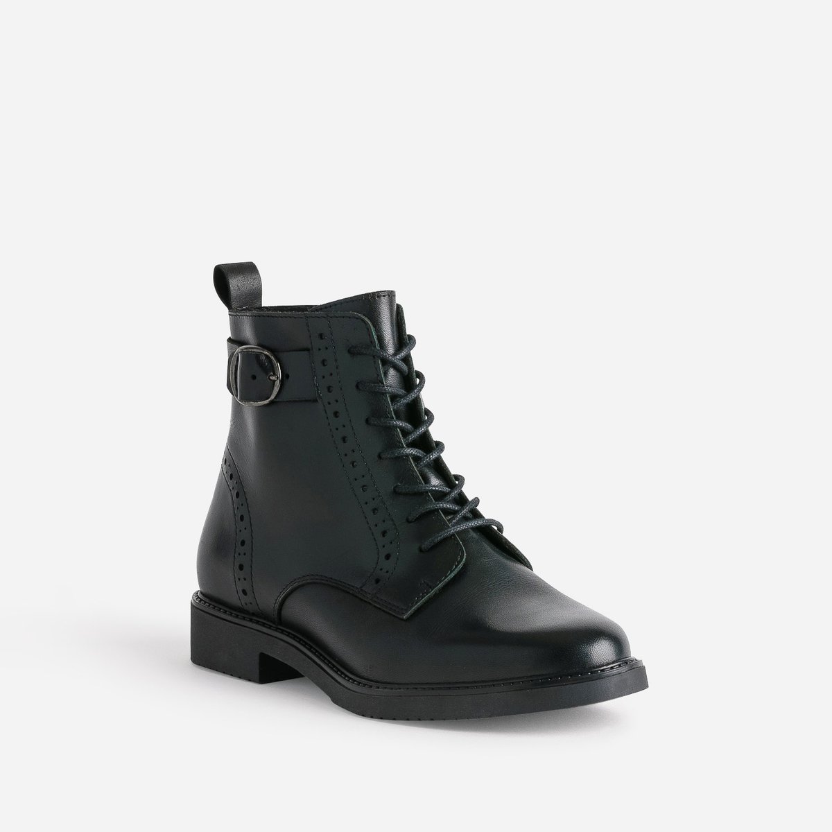 Boots en cuir ANANE noir, ERAM