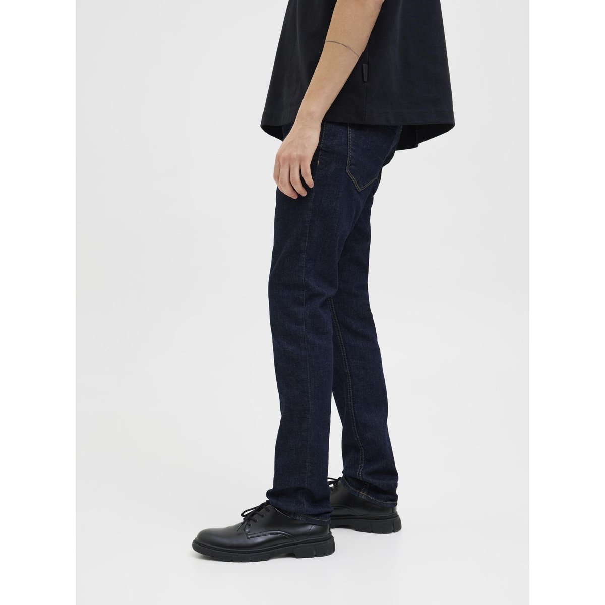 Jean Slim JJIGLENN JJEVAN JOS 777 LID NOOS Jean slim blue denim, JACK & JONES