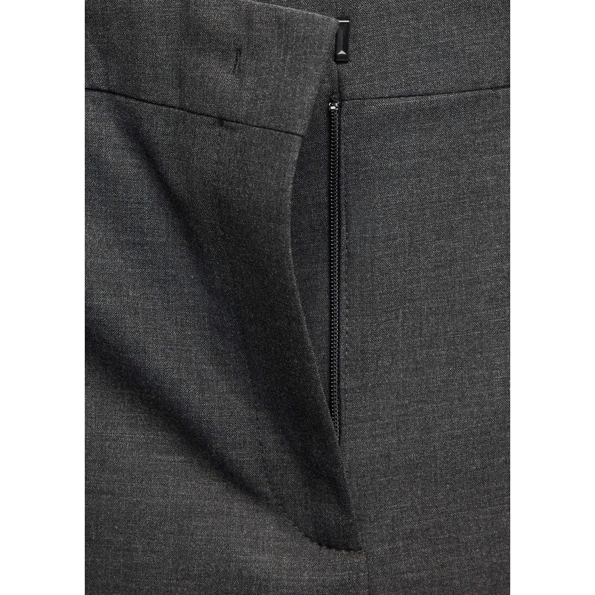 Pantalon de costume laine gris, MANGO