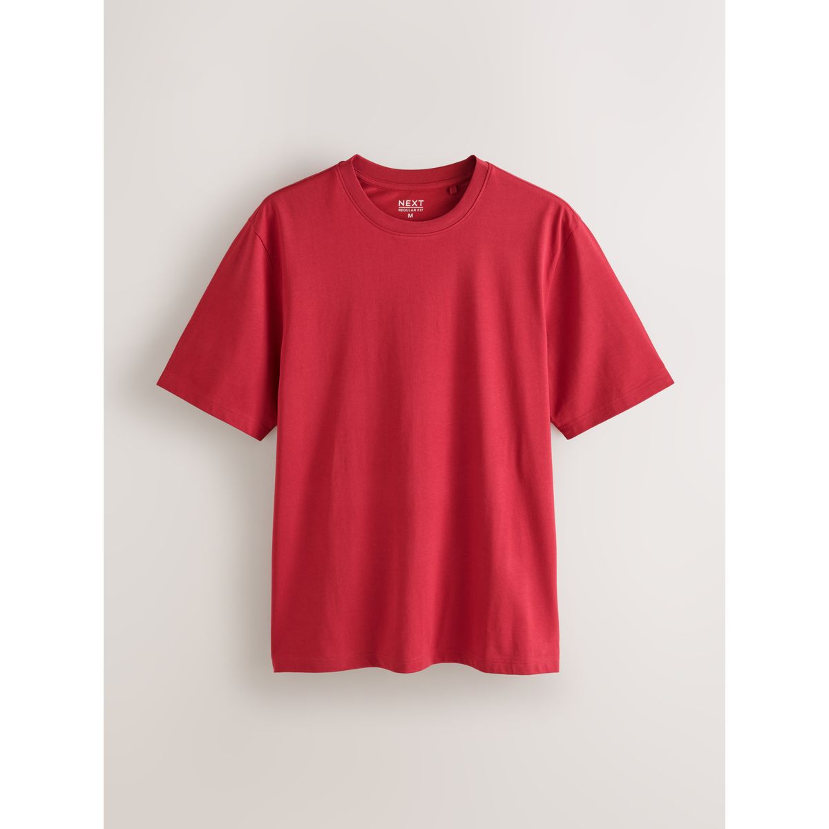 T-shirt en coton essential, lot de 6 rouge/bleu clair/gris chiné/vert/blanc/bleu cobalt, NEXT