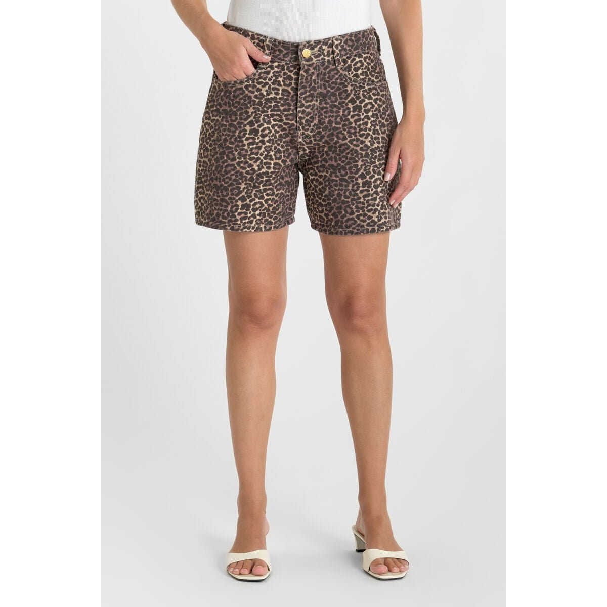 Short MUDA beige, LE TEMPS DES CERISES
