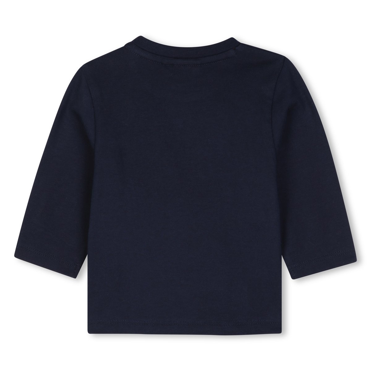 Tee-shirt manches longues bleu cargo, BOSS KIDSWEAR
