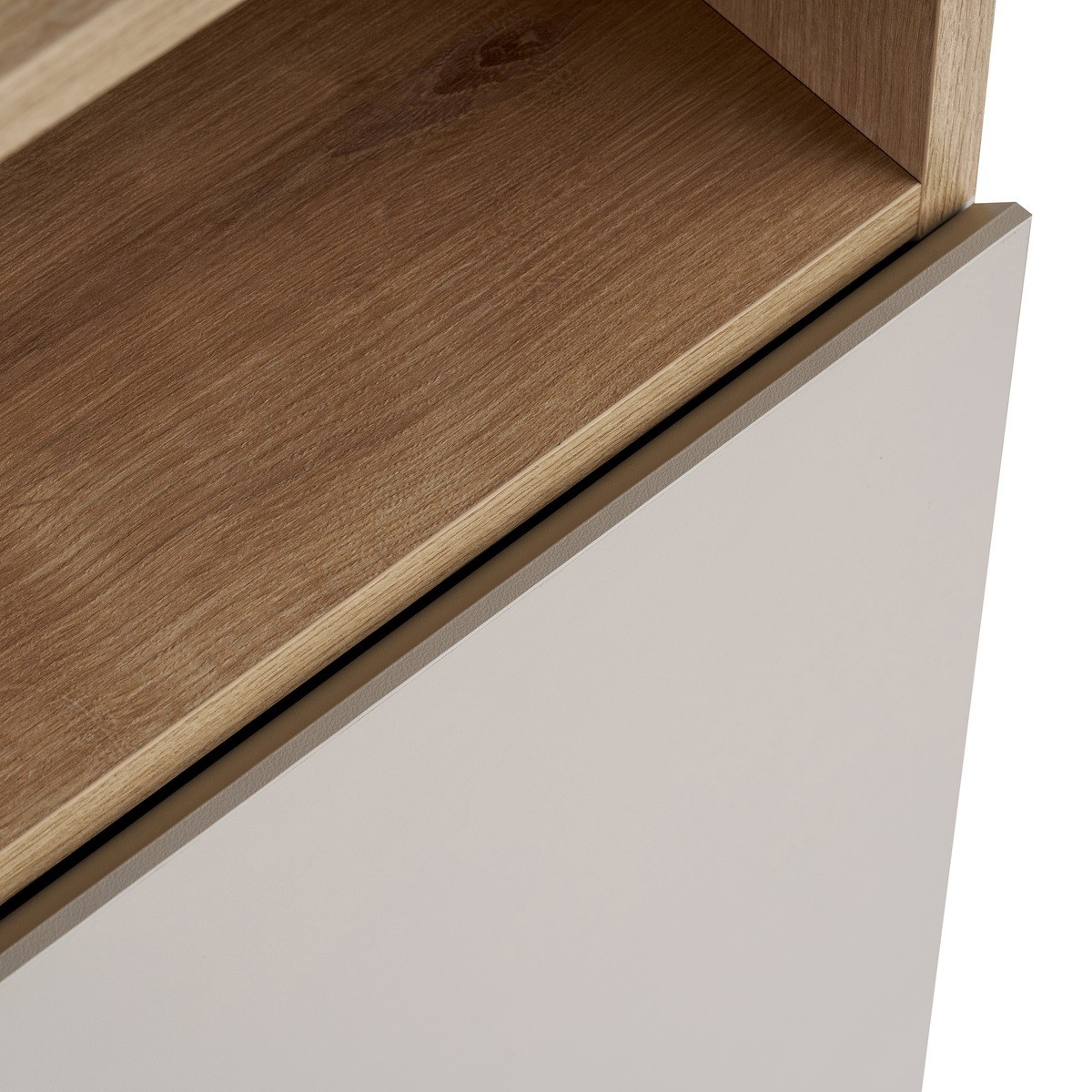 Petit buffet 2 portes 1 niche - OLIVER cashmere, CALICOSY