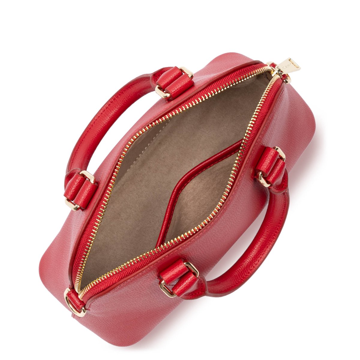 Sac demi lune SIERRA JIA rouge, LANCASTER