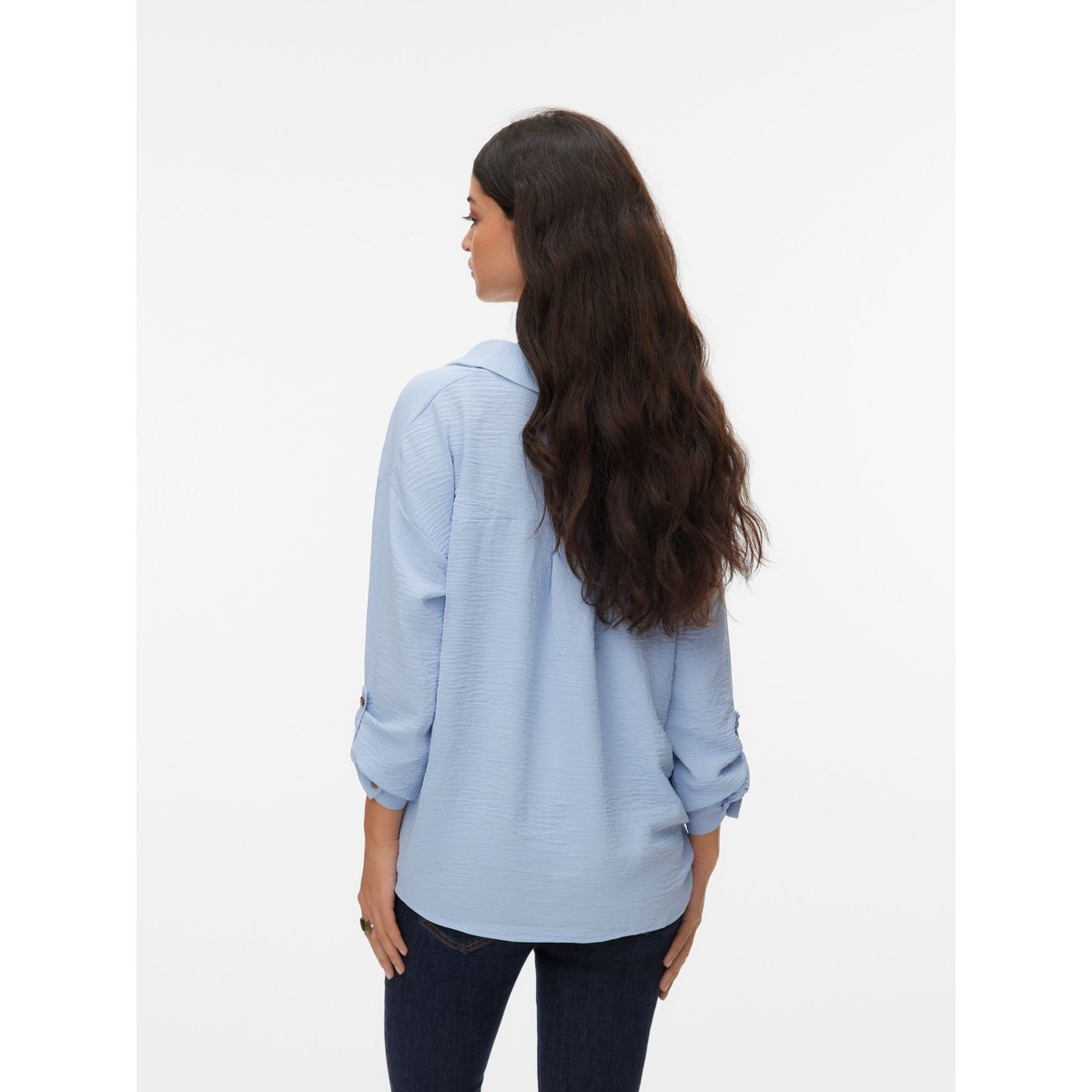 Chemise brunnera blue, VERO MODA
