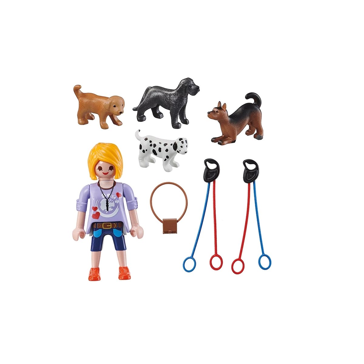Special Plus Educatrice de chiens multicolore, PLAYMOBIL