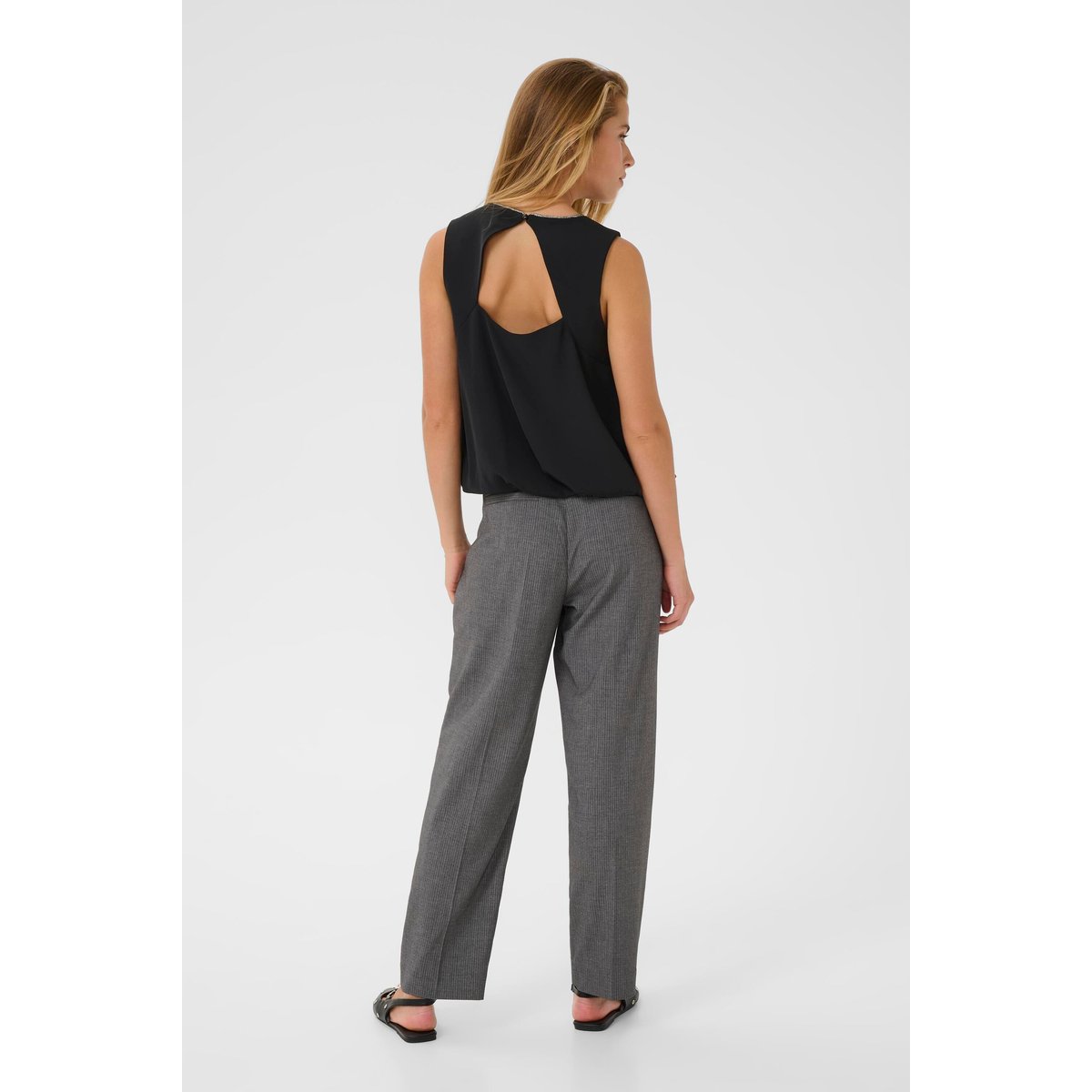 Blouse à manches courtes noir black, KAFFE
