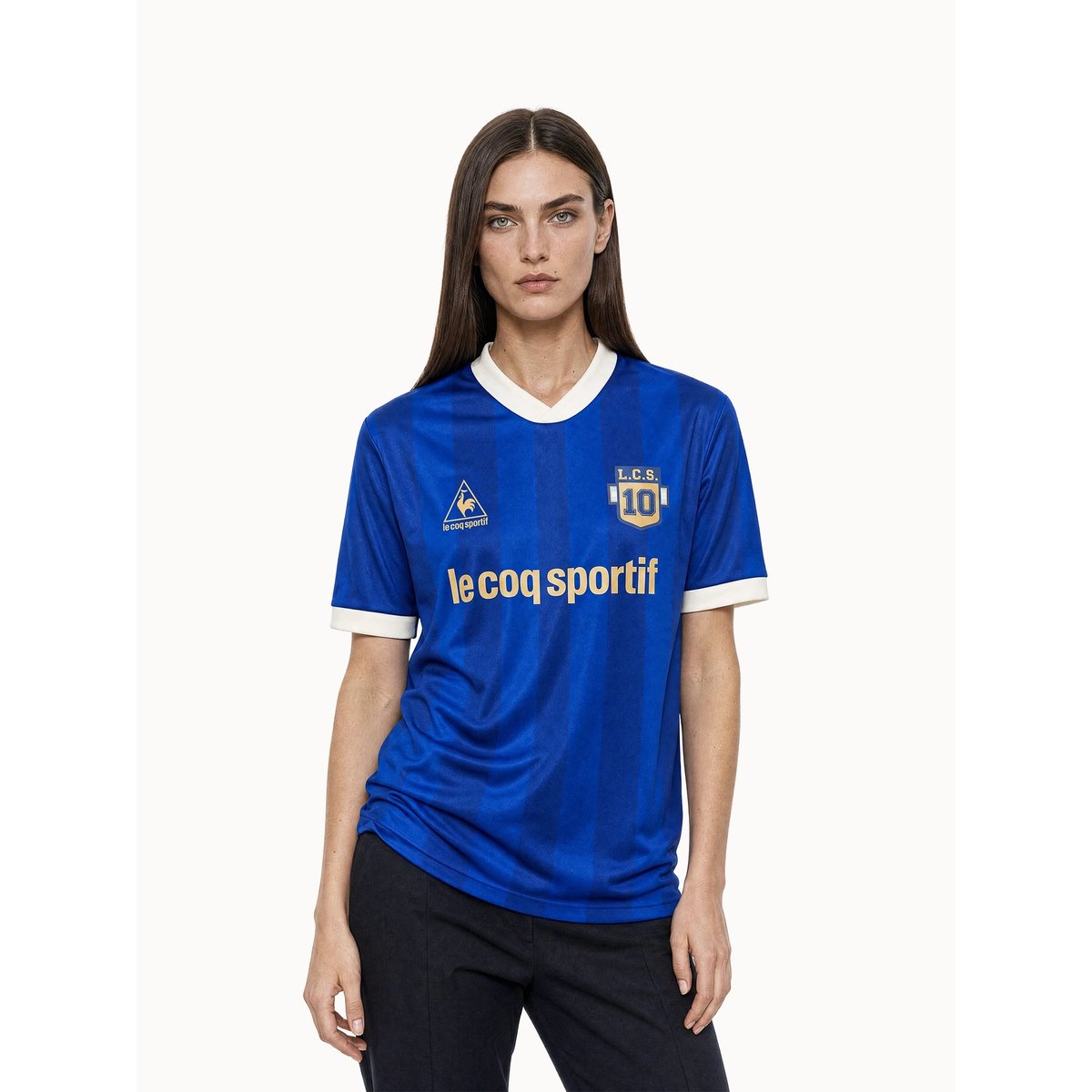 Maillot de foot relax Le Coq Sportif x Maradona LCS CUP bluing/bluing intense, LE COQ SPORTIF