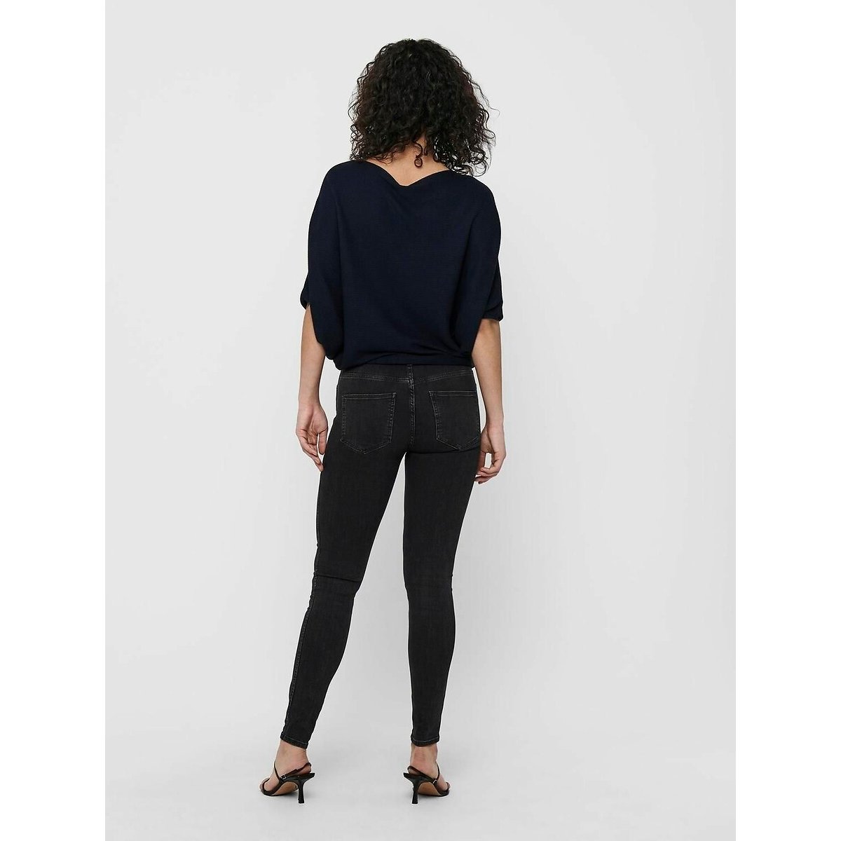 Batwing Sleeve Jumper navy blue, JDY
