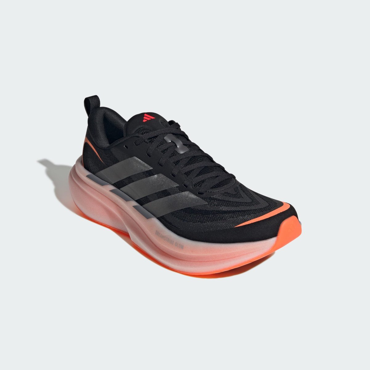 Baskets en polyester SUPERNOVA GLIDE core black / iron metallic / lucid orange, adidas Performance