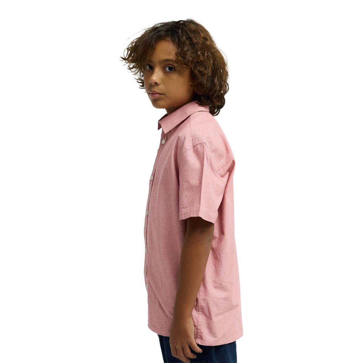 Chemise manches courtes DRUMFINS rose desert sand, QUIKSILVER