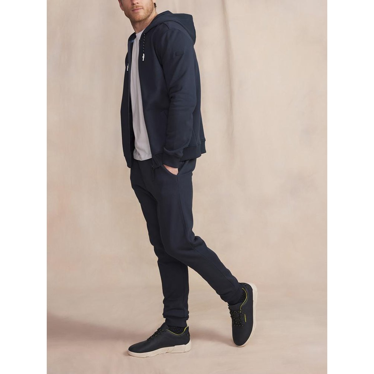 Sweat zippé JULINZIP marine, TBS