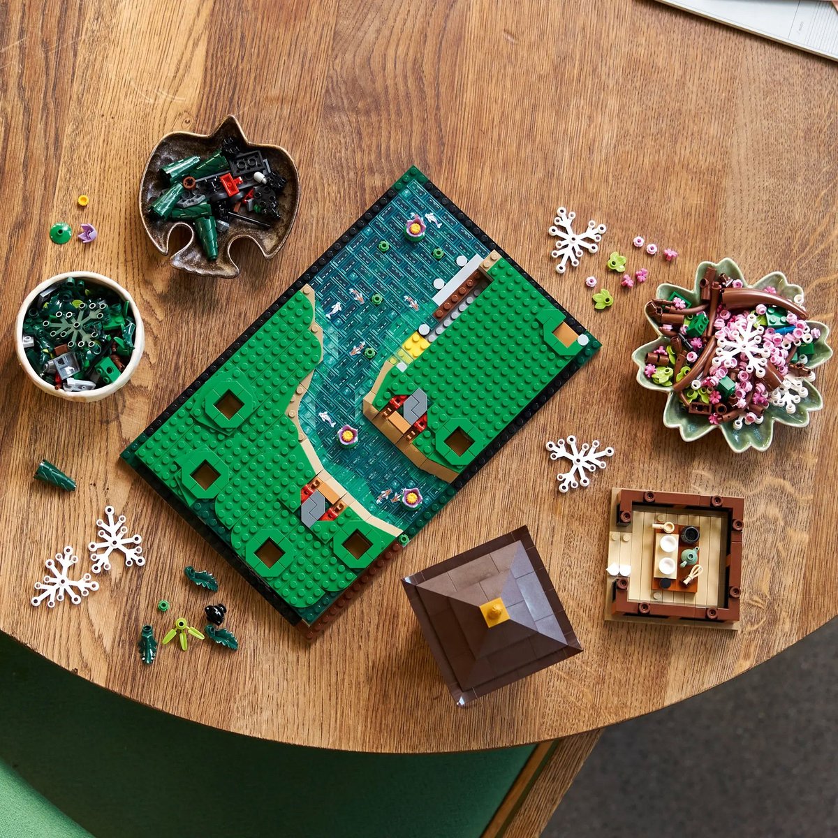 LEGO Icons - Jardin paisible 10315 : Un Échappatoire Zen pour Adultes multicolore, LEGO