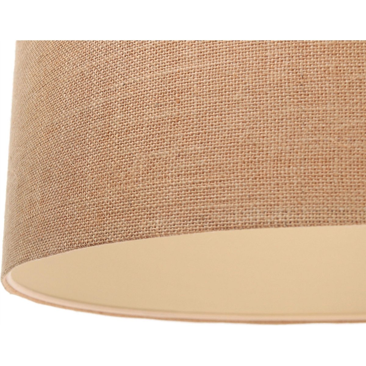 Suspension en jute Boho extérieur en jute beige foncé et intérieur beige crème, BPS KONCEPT