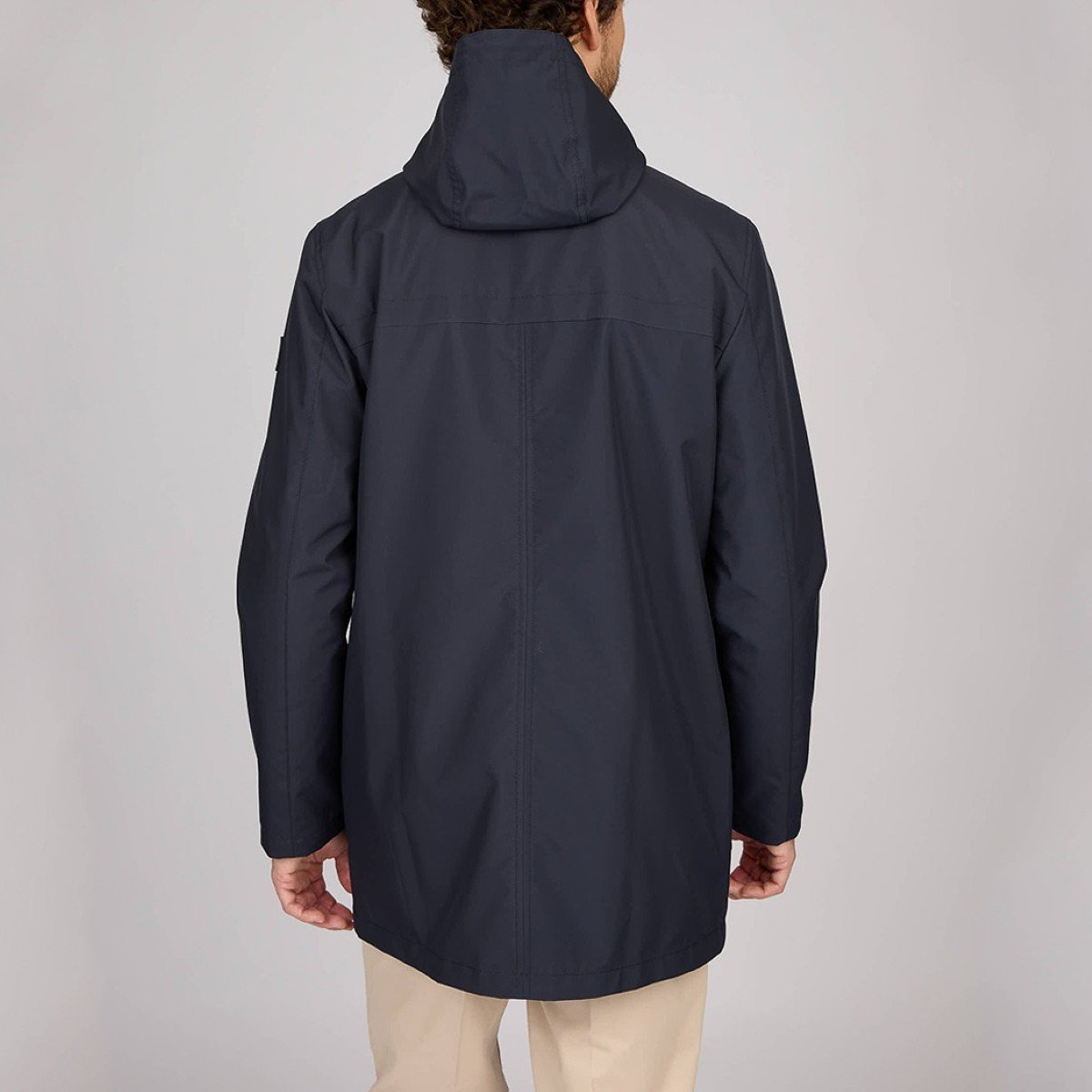 Parka légère bleu marine, MISE AU GREEN