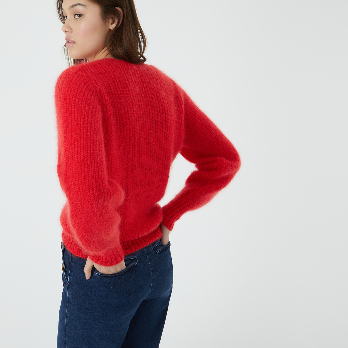 Tenue bleu marine et rouge outlet