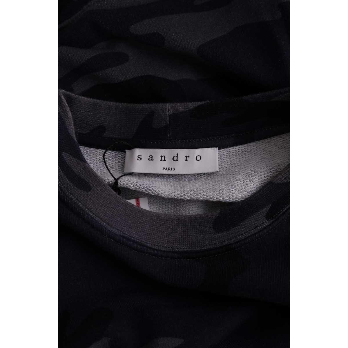 Sweatshirt - Très Bon État gris, SANDRO