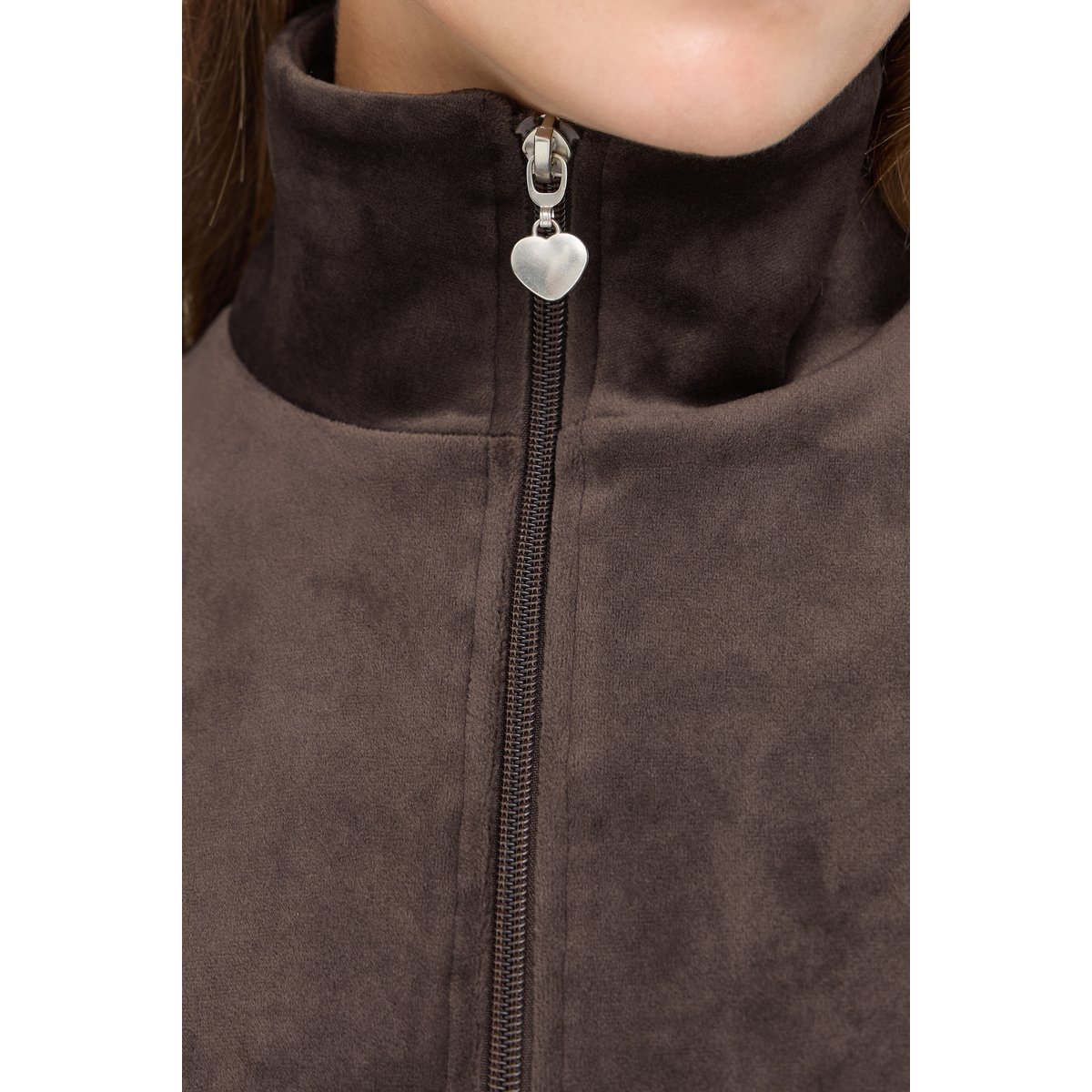 Sweatshirt marron java, B.YOUNG