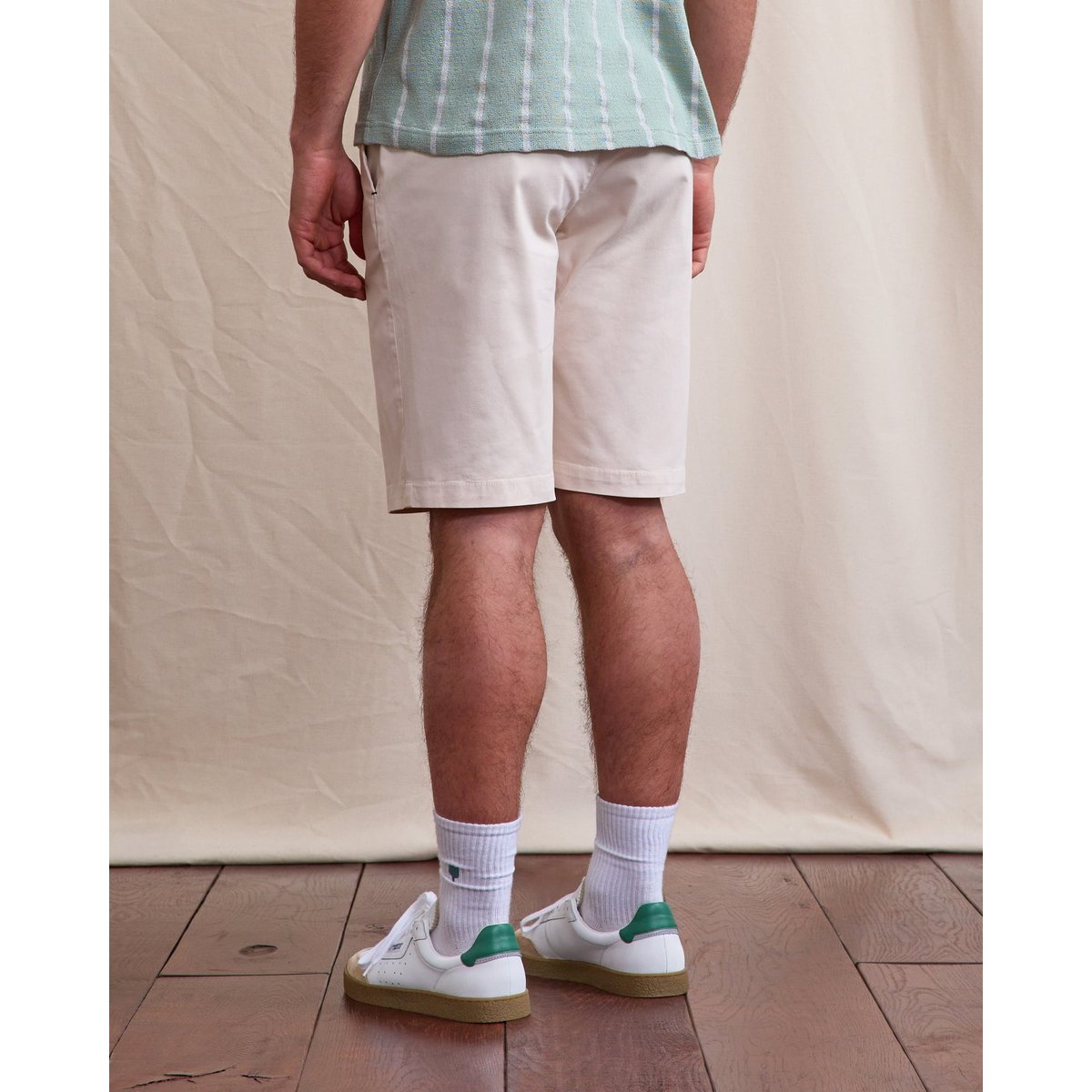 Short chino SAULIEU écru, FAGUO