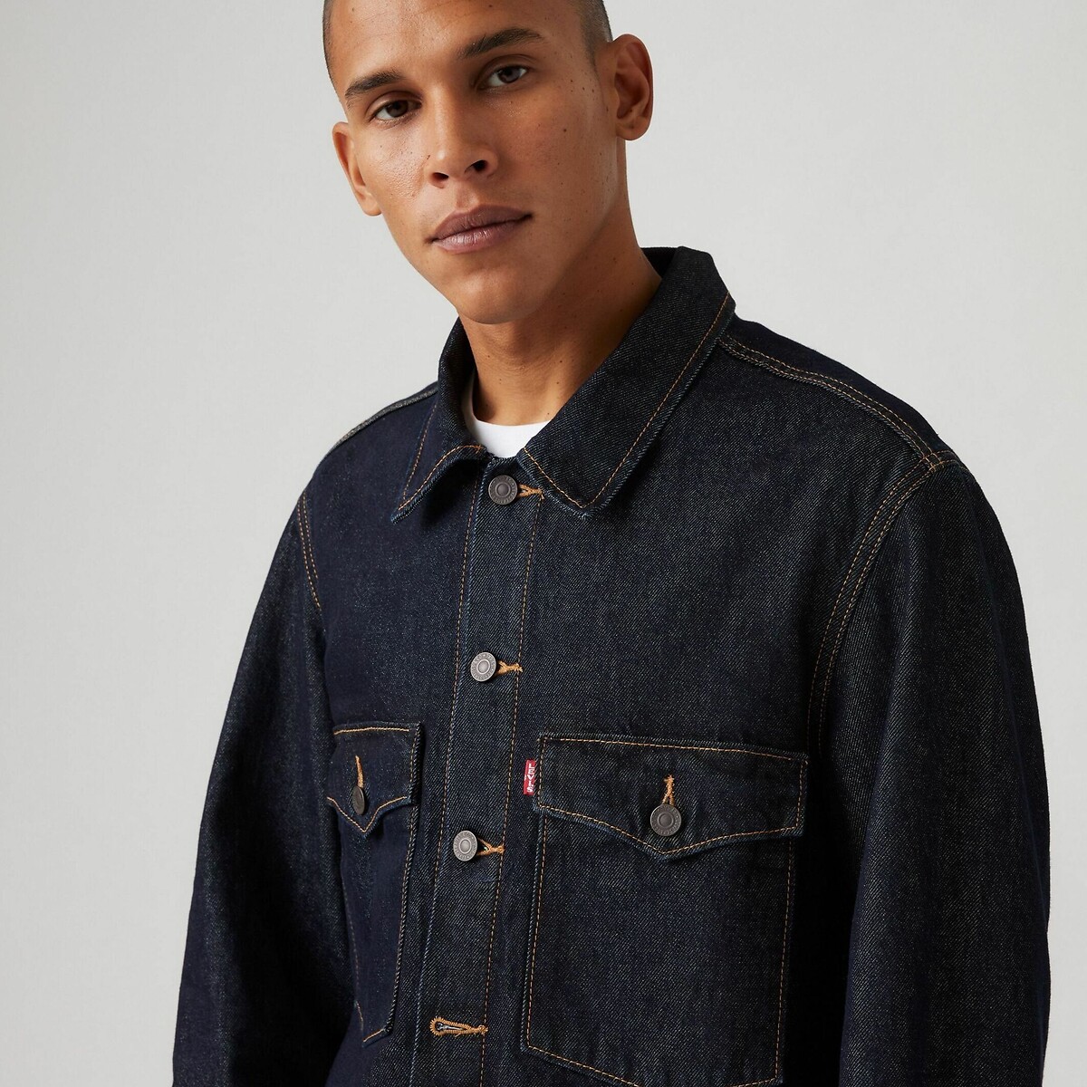 Veste en jean Trucker love your smile rinse, LEVI'S