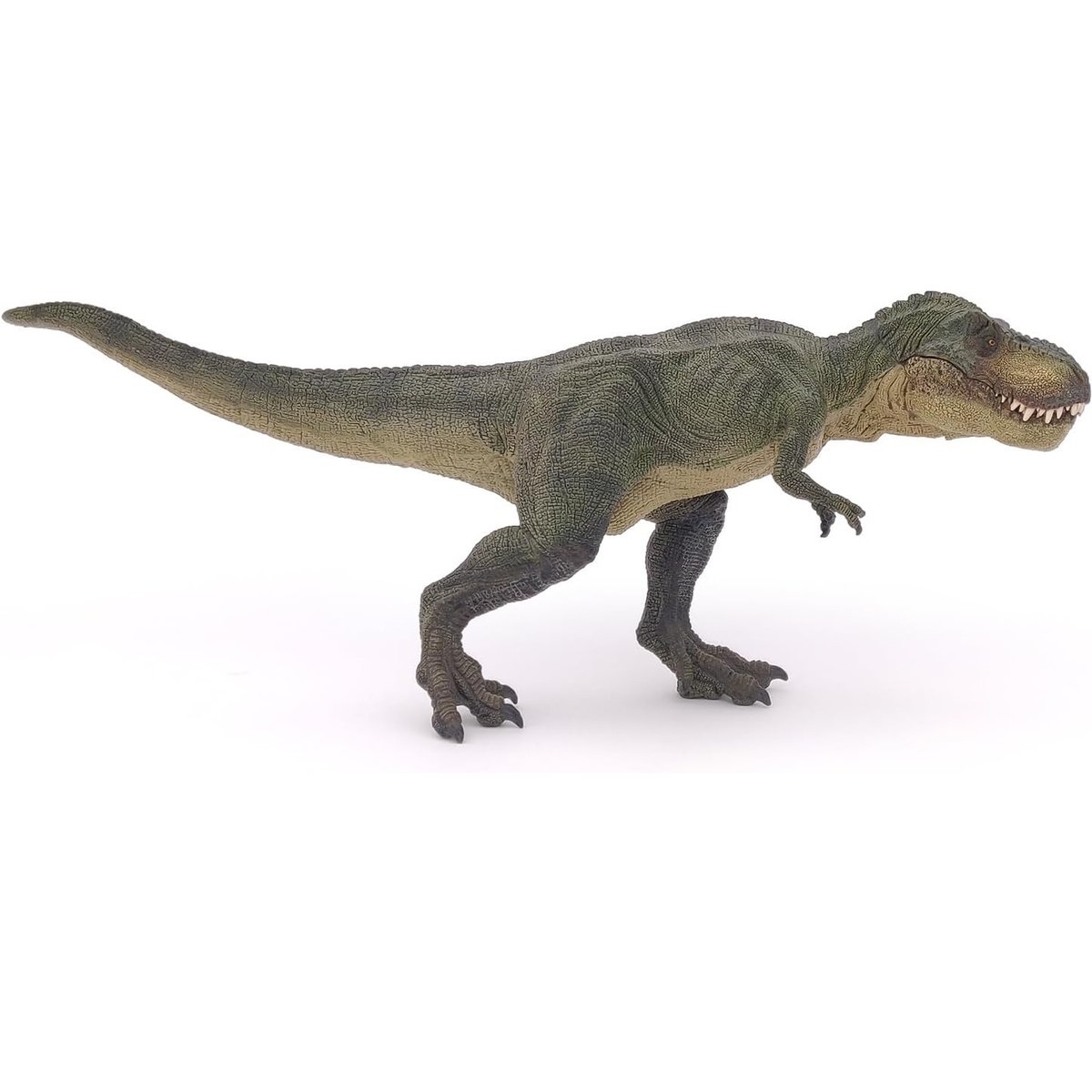 Figurine T-rex courant vert vert, PAPO