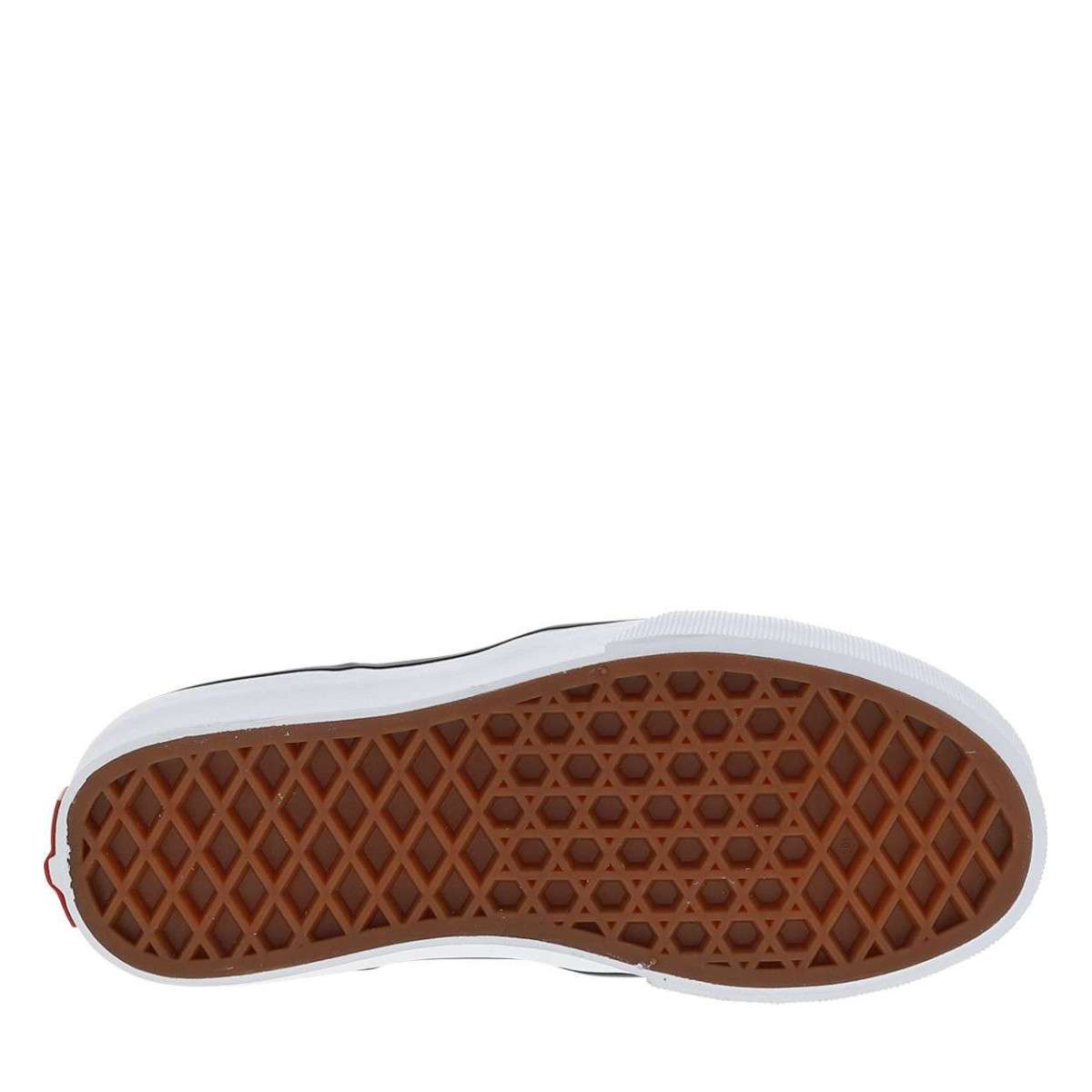 Baskets BROOKLYN LS V talon plat bleu, VANS