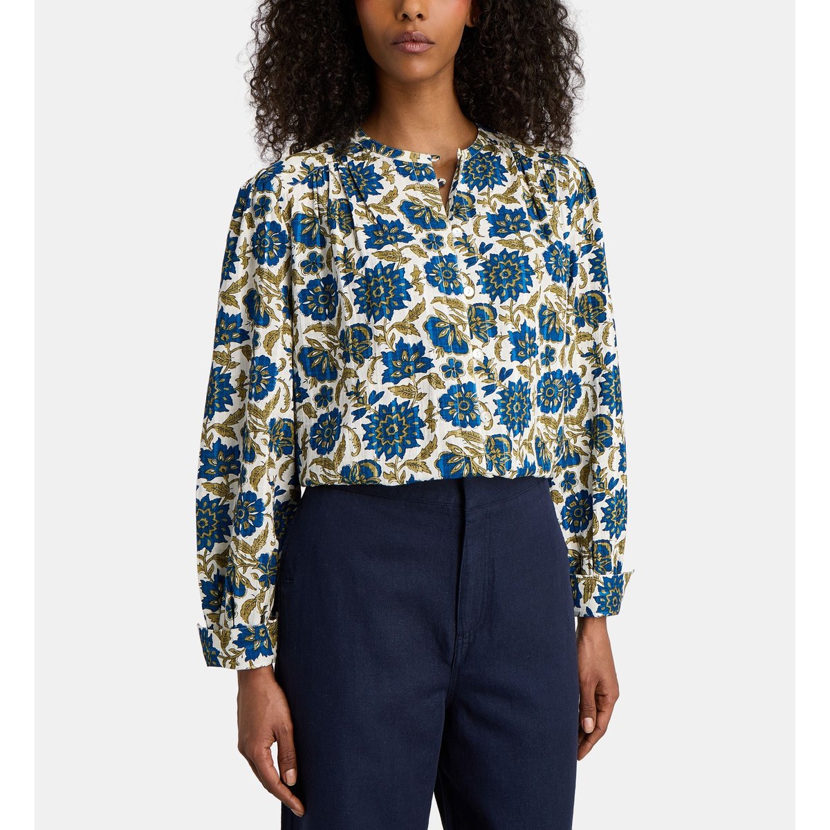 Chemise nash block fleuri multicolore multicolore, JODHPUR