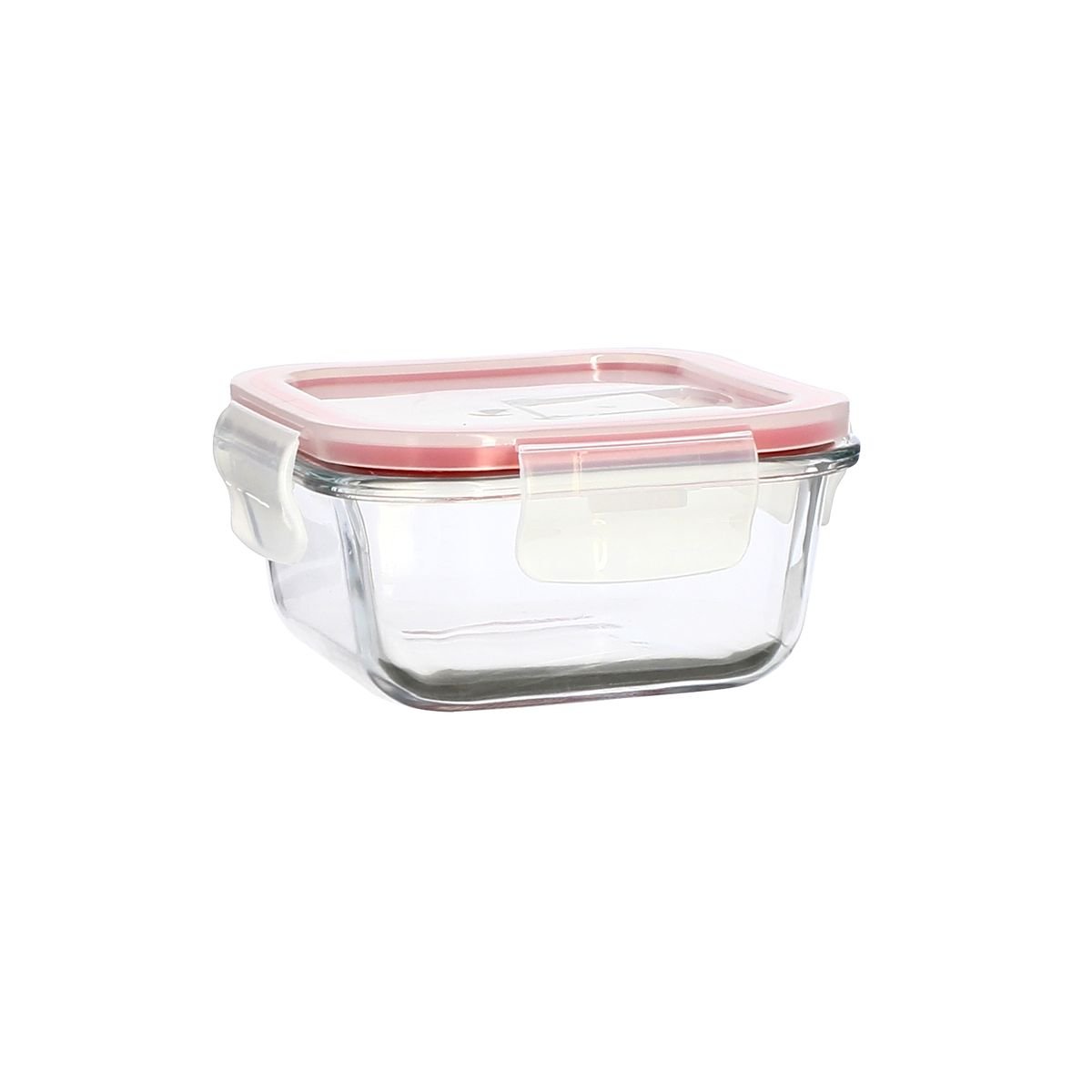 Boîte hermétique carré 310ml en verre, CLÉMENTINE transparent, MENASTYL