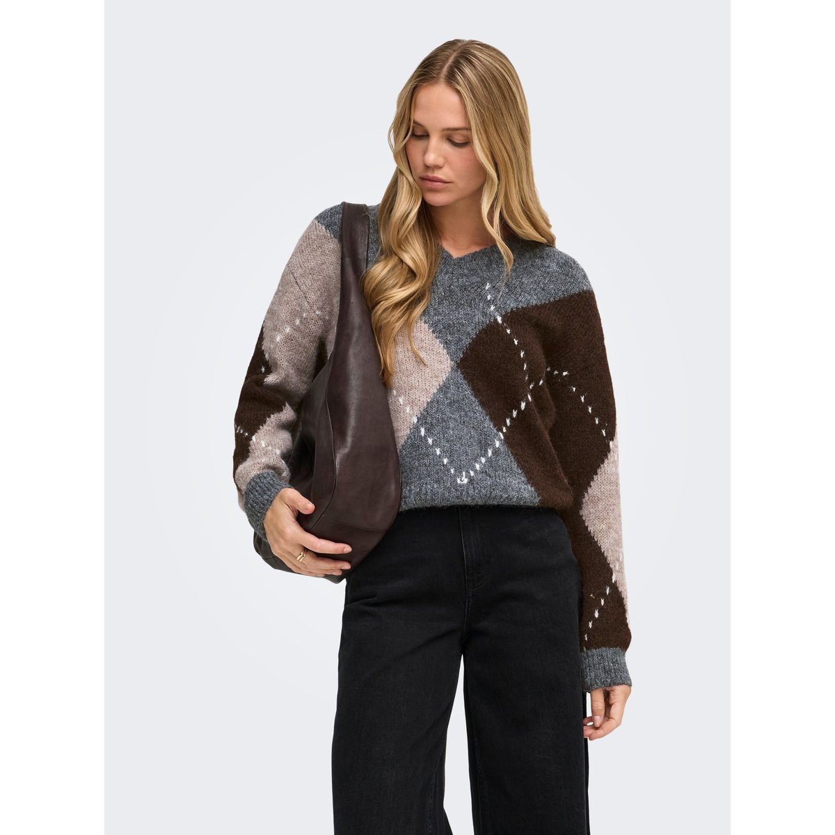Pull En Maille medium grey melange 1, JDY